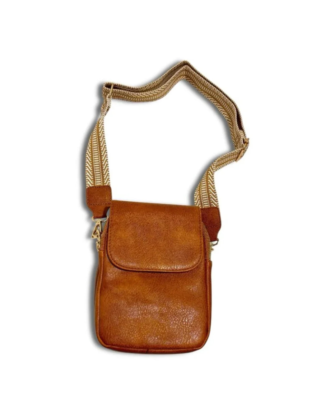 Small Crossbody Purse, Soft Faux Leather, Cell Phone Holder, Adjustable Strap. - Picture 9 of 10